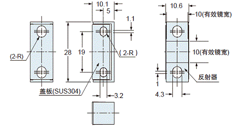 反射镜／RF-003(FR-KZ50E附带)